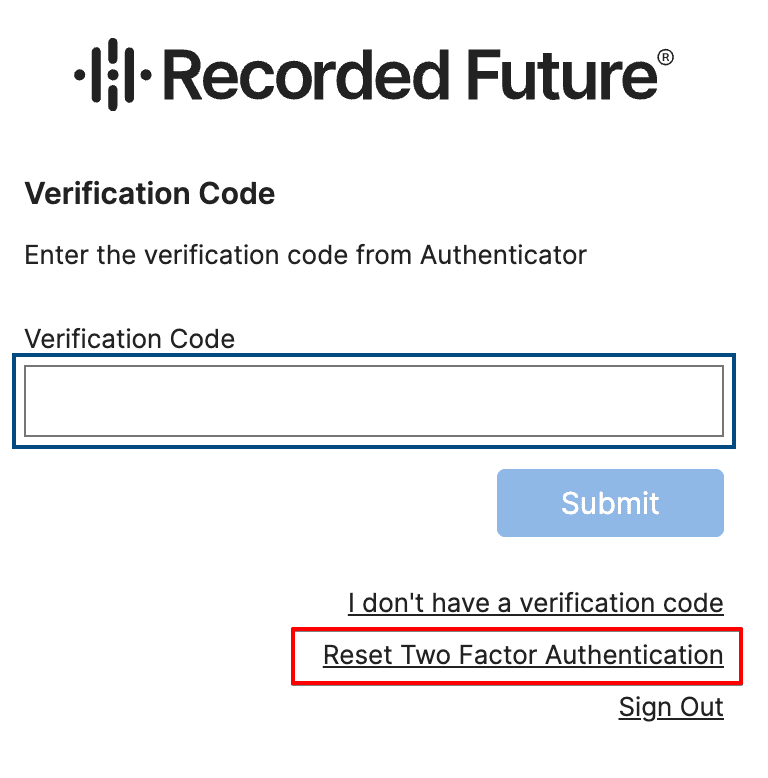 Get a verification code and sign in with two-factor authentication