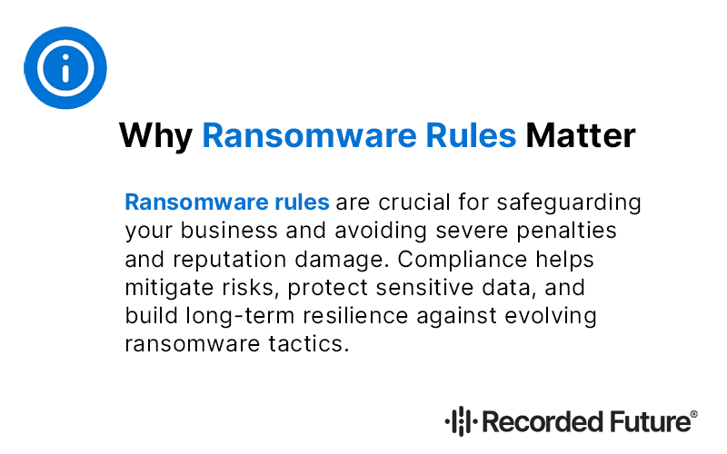 Why ransomware regulations matter