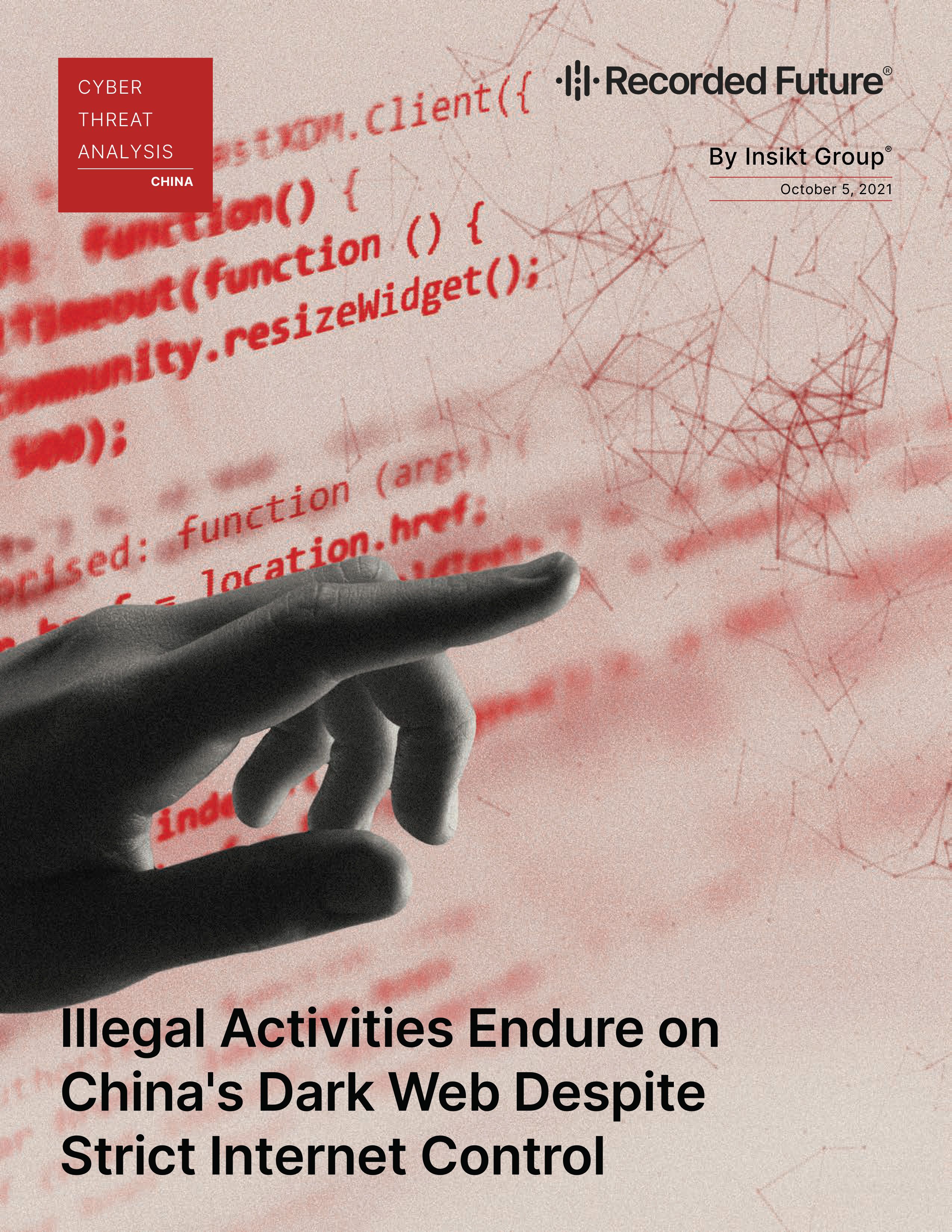 Illegal Activities Endure on China's Dark Web Despite Strict Internet Control