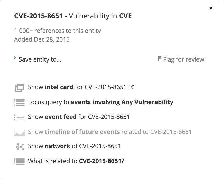 CVE-2015-8651 - Vulnerability in CVE