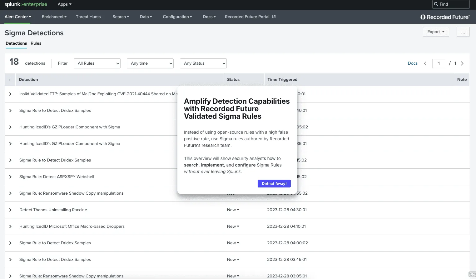 Amplify Detection Capabilities with Recorded Future Validated Sigma Rules