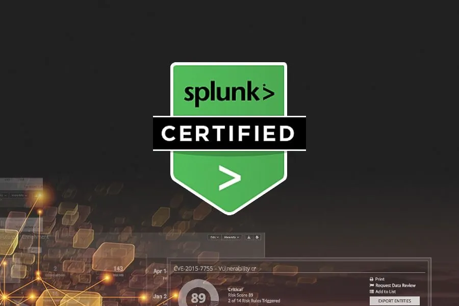 Recorded Future Receives Splunk Certification