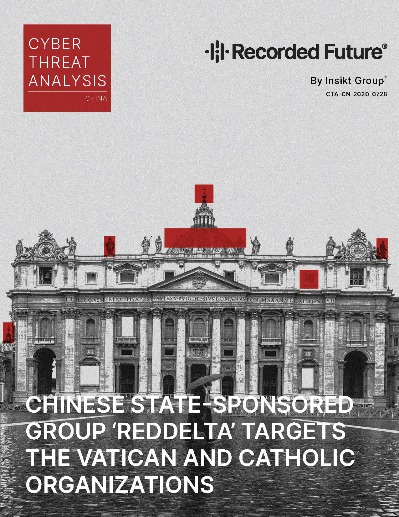 Chinese State-Sponsored Group ‘RedDelta’ Targets the Vatican and Catholic Organizations