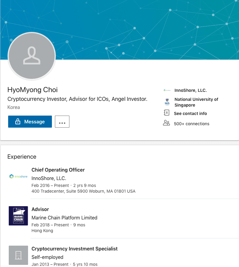 LinkedIn 프로필