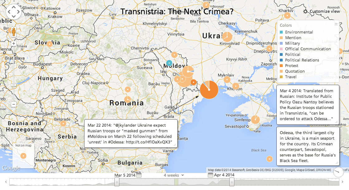 Russian Troops in Transnistria