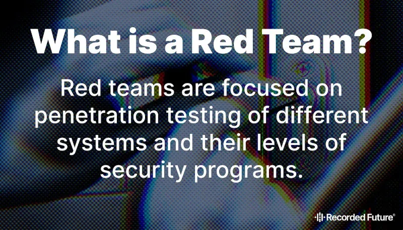 What is a Red Team in Cyber Security?