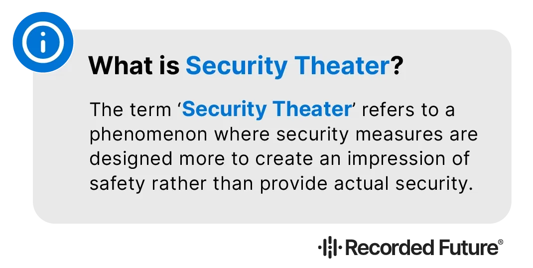 What is a Security Theater?